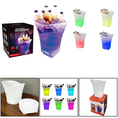 5L LED Ice Bucket with Wireless Speaker