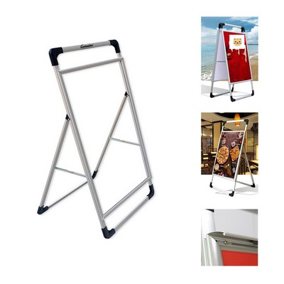 A-frame Aluminum Alloy Poster Display Board Stand