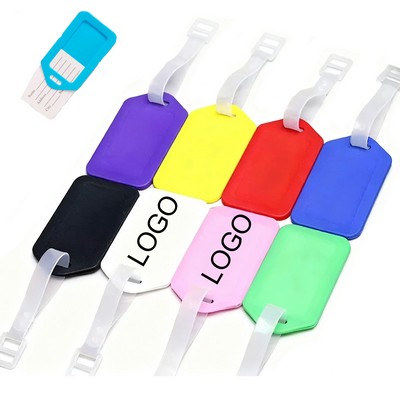 Heavy Duty Hard Plastic Neon Luggage Tag