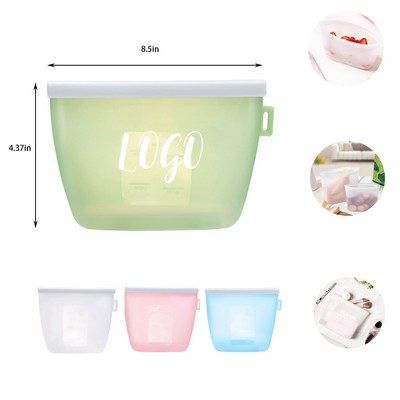 Reusable Silicone Food Storage Bags 17oz