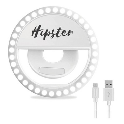 LED Selfie Ring Light for Mobile & Webcam