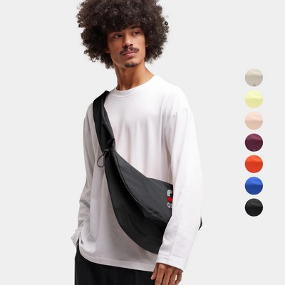 GOT BAG® Moon Bag Ruffle – GOTS Certified Ocean Plastic Crossbody Bag