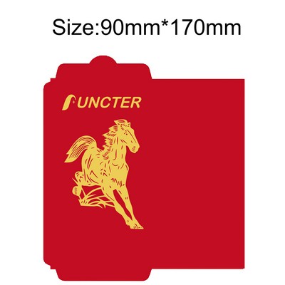 Customized Horse Year Chinese New Year Red Envelope #17