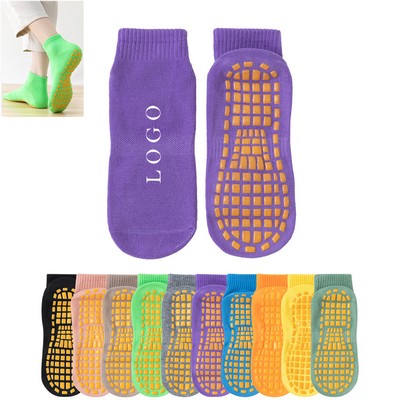 Non Slip Grippy Socks For Women Pilates Trampolines