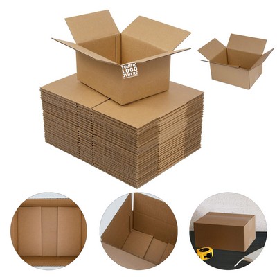 Durable 8x6x4" Small Corrugated Cardboard Shipping Box