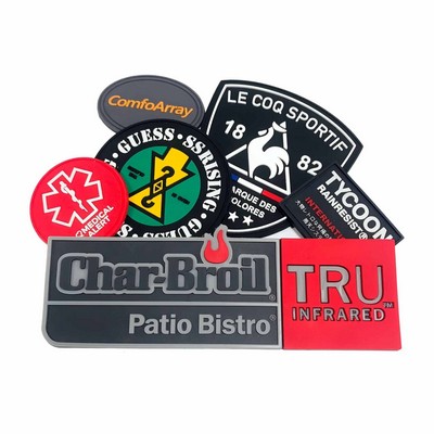 Custom 3D 2.5" PVC Patches