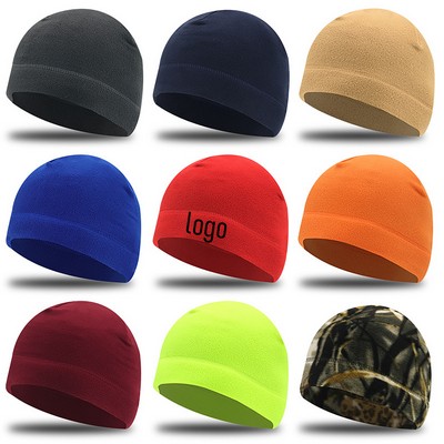 Men's & Women's Fleece Hat for Autumn/Winter Outdoor Sports