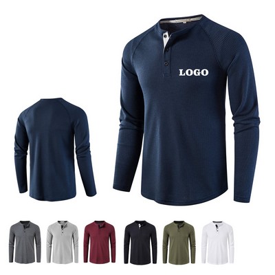 Men' S Long-Sleeved Shirt