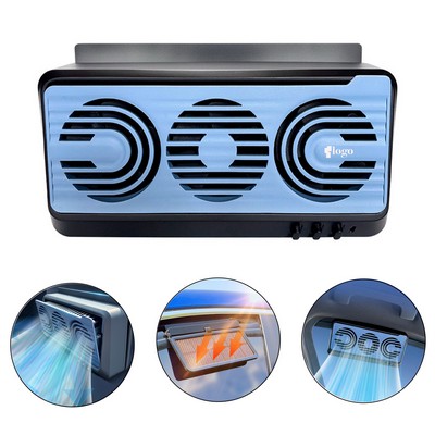 Solar Powered Car Ventilation Fan