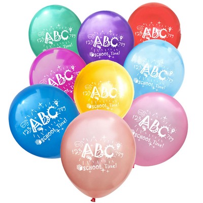 Back to School Party Decoration Balloons