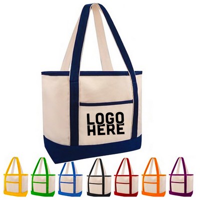 Hand-Held Canvas Bag