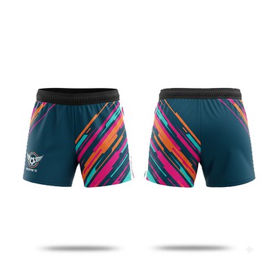 Women's Sublimation Soccer Shorts - 150G Interlock