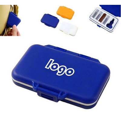 Portable First Aid Pill Box