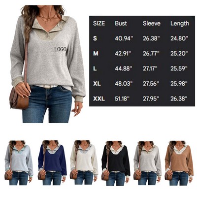 Women's Autumn Winter V Neck Sweater (S-XXL)