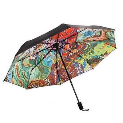 Full-Color Printed 10-Rib Folding Umbrella