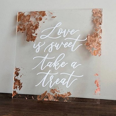 Clear Acrylic Signage