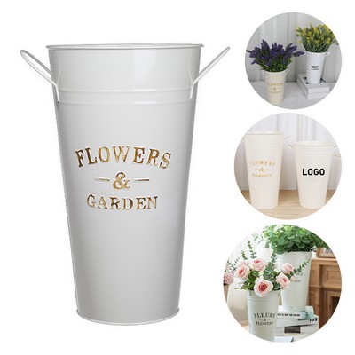 Florist Decor Small French Floral Buckets