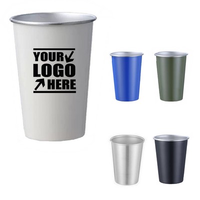 16 OZ. Stainless Steel Pint Cups