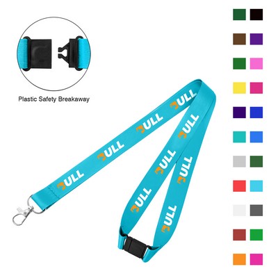 3/4" Safety Breakaway Polyester Lanyard