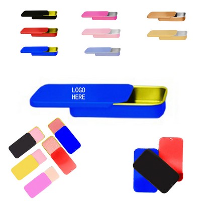 Rectangular Matte-Finish Tin Box