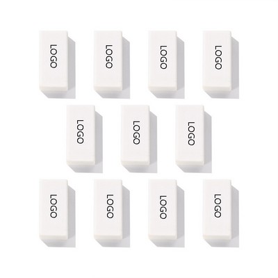 Custom TPE TPR Soft Rectangular Rubber Eraser
