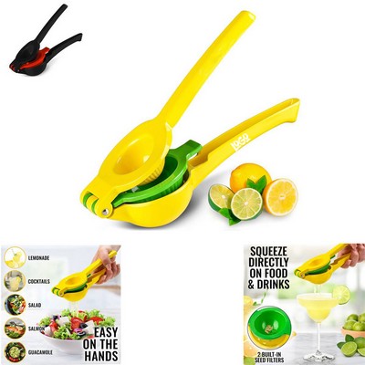 Metal 2-In-1 Lemon Lime Squeezer