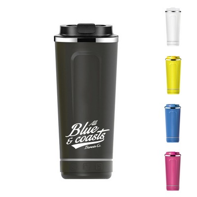 18oz Bluetooth Speaker Music Tumbler
