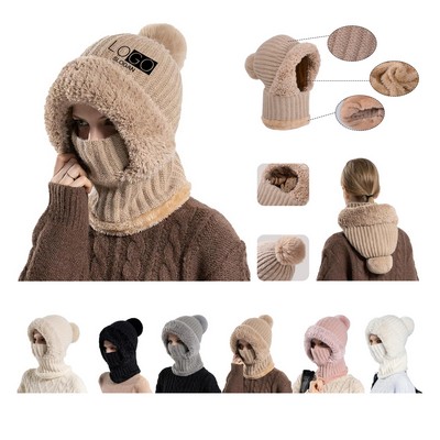Full Face Mask Fleece Hat