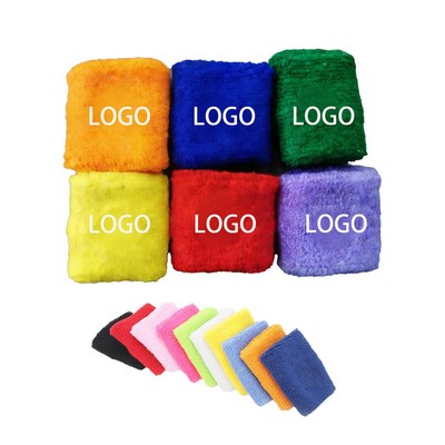 Embroidered Sports Wristband Gym Strap Towel