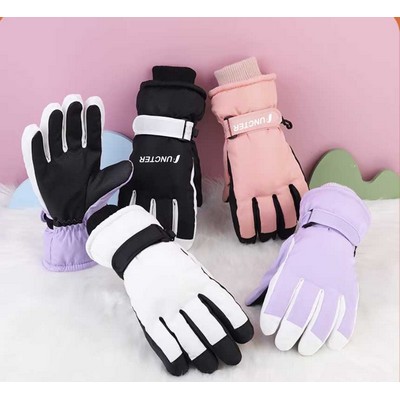 Ski Gloves Warm Waterproof Touchscreen Gloves
