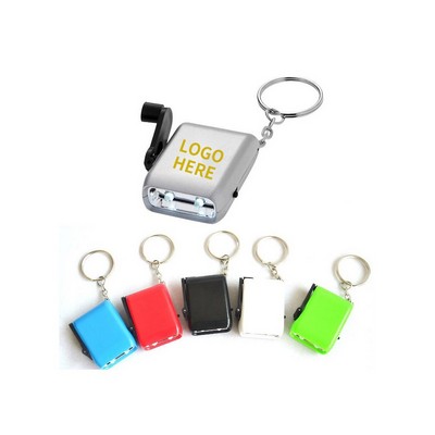 Compact Manual LED Keychain