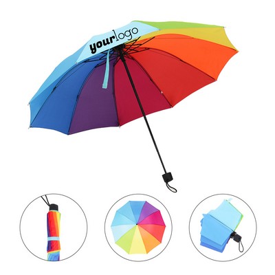 Rainbow Folding Umbrella