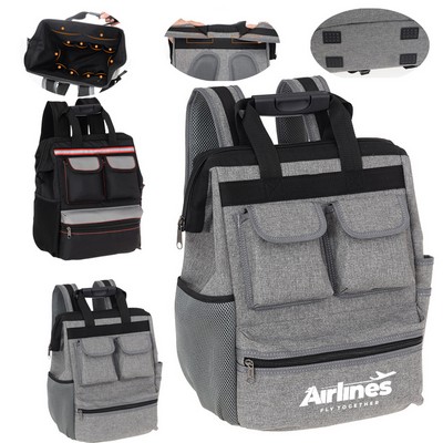 Large Capacity Oxford Multi-purpose Tool Backpack