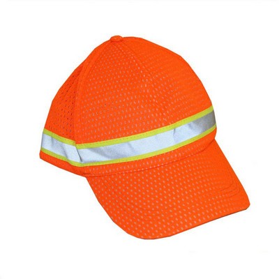 Forester 8560 Hi-Vis Mesh Hat With Reflective Stripe