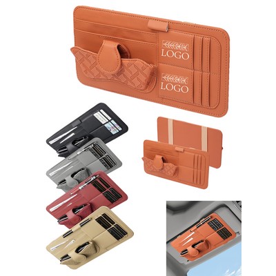Multifunctional Car Sun Visor Organizer