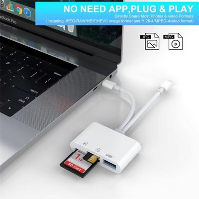 USB 3.0 Type C SD TF Card Reader Adapter