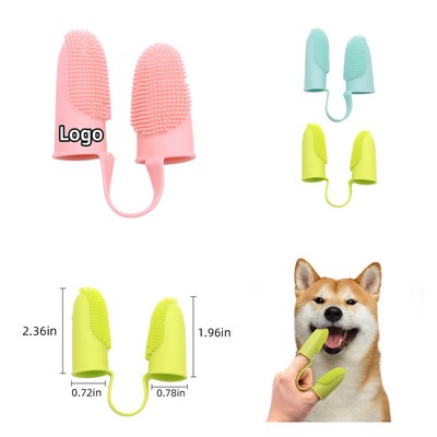 Gentle Silicone Pet Toothbrush