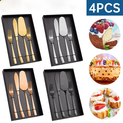 4-Piece Stainless Steel Utensil Set