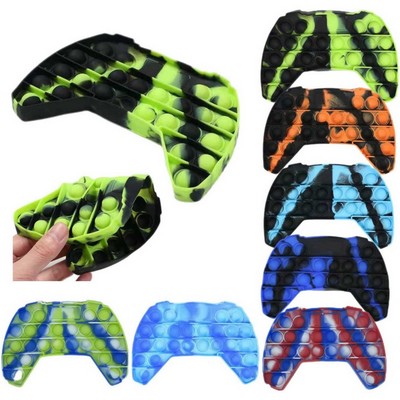 Silicone Push Pop Handle Toy