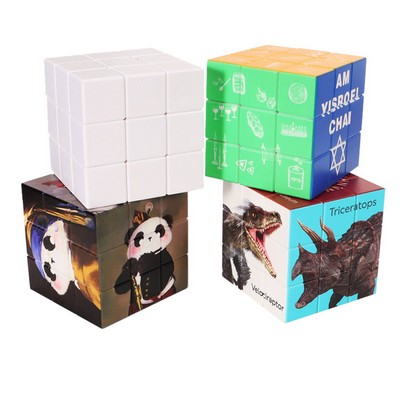 3x3 Full Color Printed Fun Cube