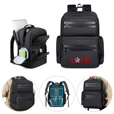 Nylon Waterproof Business Casual Travel Backpack