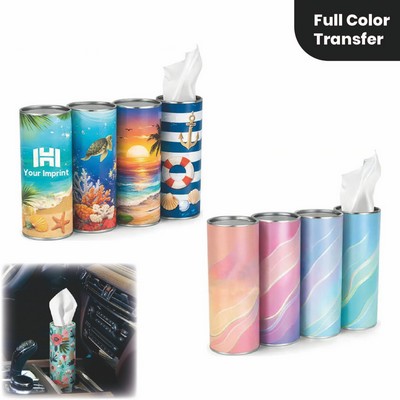 Full Color Tissue Canister for Car and Home