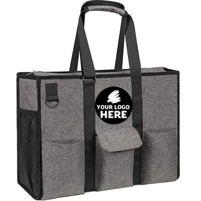 Utility Waterproof Zippered Tote Bag