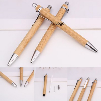 Bamboo Scented Engravable Eco Pen