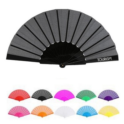 Folding Plastic Hand Fan
