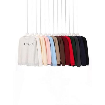 Heavyweight Cotton Crewneck Sweatshirt 350g