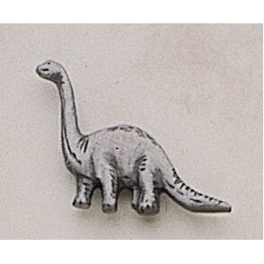 Brontosaurus Marken Design Cast Lapel Pin (Up to 1 1/4")