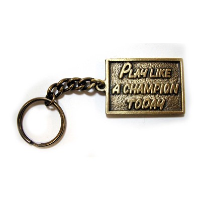 Rubber Mold Cast Key Tag (Up To 2")