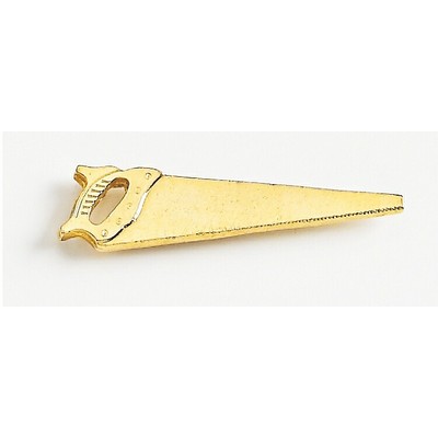 Hand Saw Marken Design Cast Lapel Pin (Up to 1 1/2")