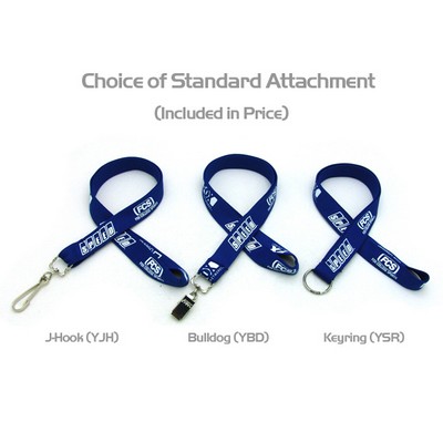 Ocean Imported 3/4" Silkscreened Tubular Lanyard